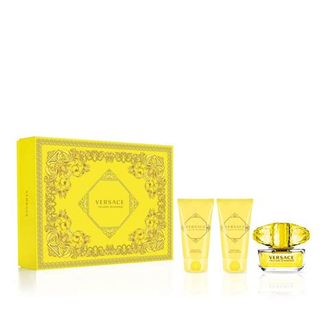 versace yellow diamond gift set 50ml